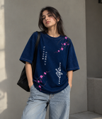 Midnight Blossom Tee