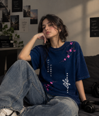 Midnight Blossom Tee