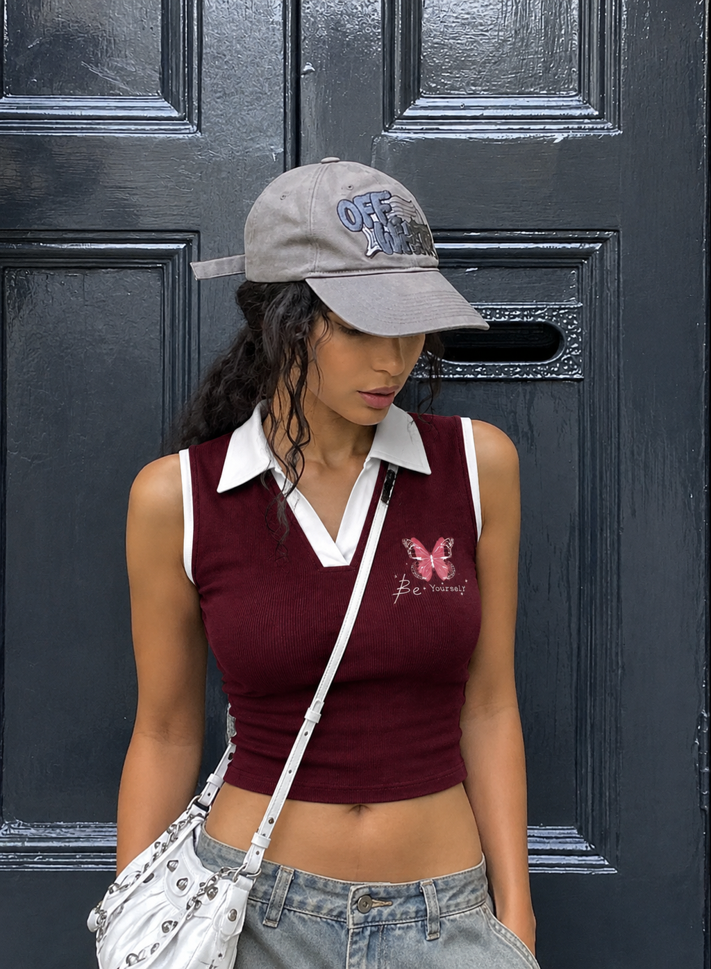 Crimson Butterfly Polo